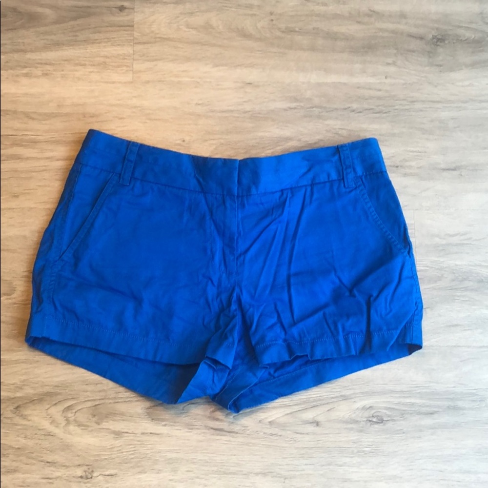 Blue chino shorts from J.crew
